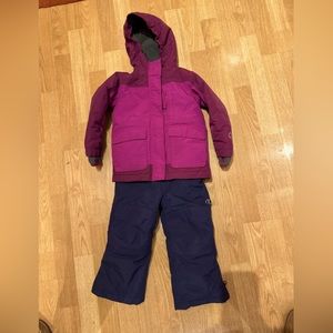 Girls Ski Jacket and Pants